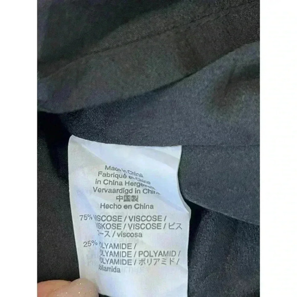 J Crew Velvet Pull On Skirt Black Womens Size XXS Knee Length - Picture 6 of 6